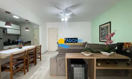 Apartamento com 3 dormitórios à venda, 110 m² por R$ 630.000,00 - Pitangueiras - Guarujá/SP