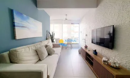 Apartamento com 2 dormitórios à venda, 70 m² por R$ 510.000,00 - Jardim Astúrias - Guarujá/SP