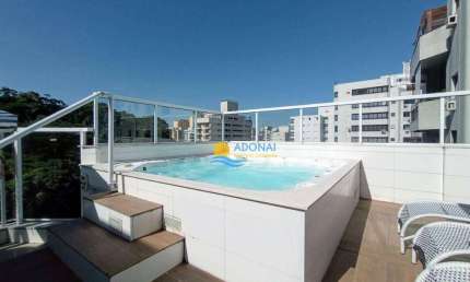 Cobertura com 4 dormitórios à venda, 226 m² por R$ 1.300.000,00 - Pitangueiras - Guarujá/SP