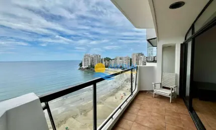 Apartamento com 3 dormitórios à venda, 160 m² por r$ 1.000.000,00 - jardim astúrias - guarujá/sp