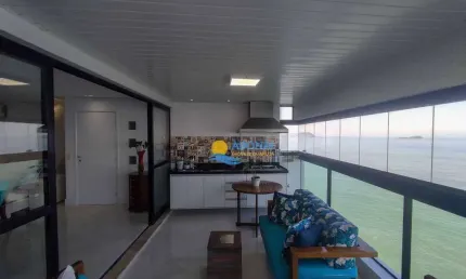 Apartamento com 3 dormitórios à venda, 186 m² por R$ 1.800.000,00 - Pitangueiras - Guarujá/SP