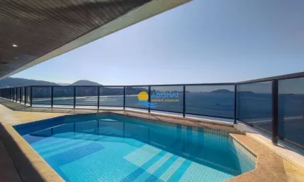 Apartamento com 4 dormitórios à venda, 367 m² por R$ 3.800.000,00 - Astúrias - Guarujá/SP