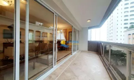 Apartamento com 3 dormitórios à venda, 180 m² por r$ 850.000,00 - pitangueiras - guarujá/sp