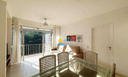 Apartamento com 3 dormitórios à venda, 90 m² por r$ 650.000,00 - pitangueiras - guarujá/sp
