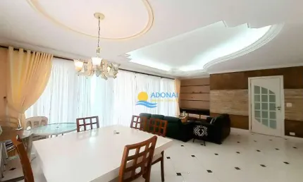 Apartamento com 3 dormitórios à venda, 140 m² por r$ 990.000,00 - pitangueiras - guarujá/sp