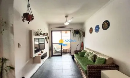 Apartamento com 2 quartos à venda, 75 m² por R$ 620.000 - Tombo - Guarujá/SP