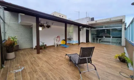 Cobertura com 3 quartos à venda, 190 m² por R$ 850.000 - Pitangueiras - Guarujá/SP
