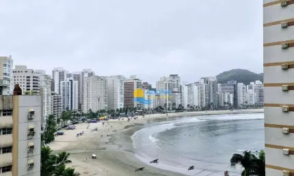 Apartamento com 3 dormitórios à venda, 120 m² por r$ 1.390.000,00 - jardim astúrias - guarujá/sp
