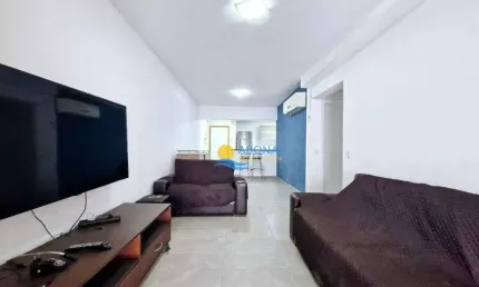 Apartamento com 2 dormitórios à venda, 90 m² por r$ 900.000 - jardim astúrias - guarujá/sp