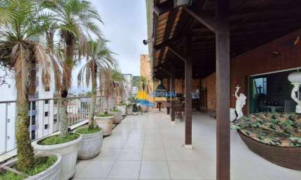 Cobertura com 3 dormitórios à venda, 195 m² por R$ 750.000,00 - Tombo - Guarujá/SP