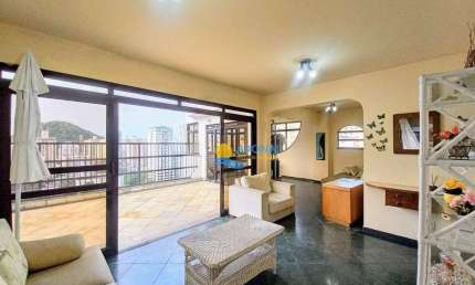 Cobertura com 2 dormitórios à venda, 180 m² por R$ 780.000,00 - Pitangueiras - Guarujá/SP