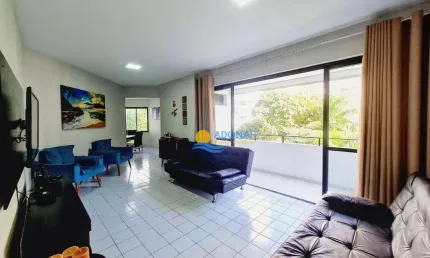 Apartamento com 4 dormitórios à venda, 139 m² por r$ 600.000,00 - pitangueiras - guarujá/sp