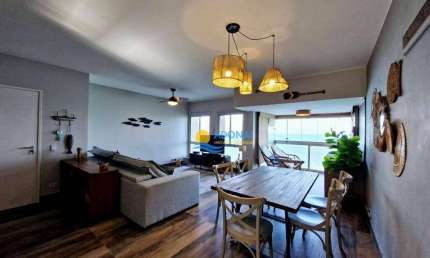 Apartamento com 3 dormitórios à venda, 130 m² por R$ 850.000,00 - Pitangueiras - Guarujá/SP