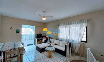 Cobertura com 3 dormitórios à venda, 100 m² por R$ 550.000,00 - Jardim Astúrias - Guarujá/SP