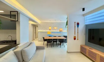 Apartamento com 3 dormitórios à venda, 110 m² por R$ 650.000,00 - Pitangueiras - Guarujá/SP