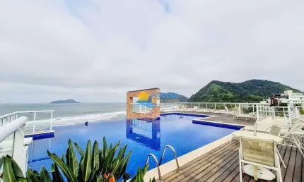 Apartamento com 3 dormitórios à venda, 121 m² por R$ 1.905.000,00 - Tombo - Guarujá/SP