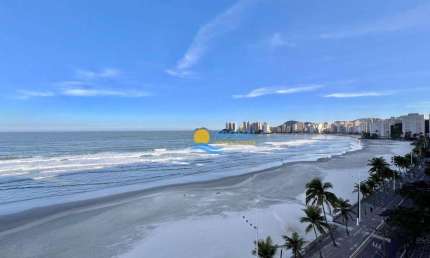 Apartamento Frente Mar na Praia Pitangueiras com Vista Mar.