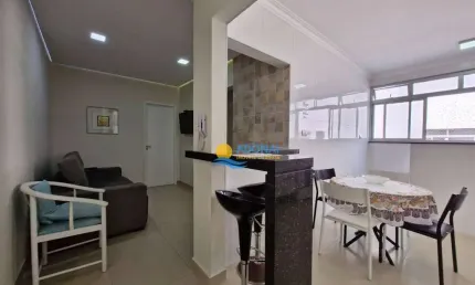 Apartamento com 2 dormitórios à venda, 65 m² por R$ 289.000,00 - Jardim Astúrias - Guarujá/SP