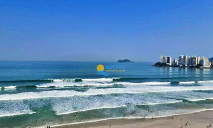 Apartamento à venda com Vista Mar na Praia- Pitangueiras - Guarujá/SP