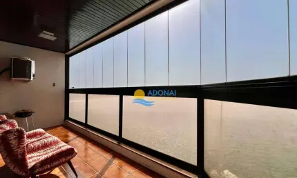 Apartamento com 3 dormitórios à venda, 130 m² por r$ 1.250.000,00 - jardim astúrias - guarujá/sp