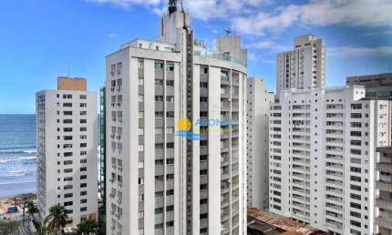 Apartamento a Venda na Quadra do Mar com Vista,  Lazer Completo e 2 Vagas. Praia da Pitangueiras - Guarujá/SP