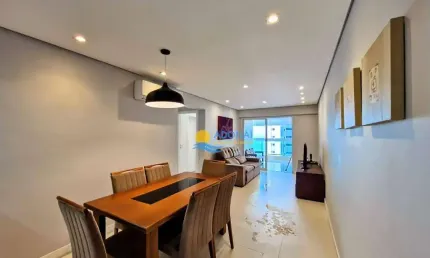 Apartamento com 2 dormitórios à venda, 90 m² por r$ 850.000,00 - jardim astúrias - guarujá/sp