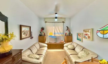 Apartamento à venda na praia das astúrias, 2 quartos, 1 vaga.