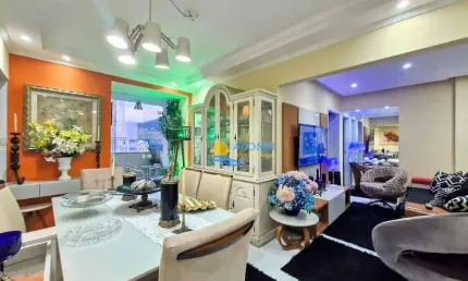 Apartamento com 2 dormitórios à venda, 65 m² por R$ 450.000,00 - Pitangueiras - Guarujá/SP