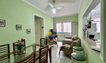 Apartamento com 2 dormitórios à venda, 80 m² por r$ 360.000,00 - jardim astúrias - guarujá/sp