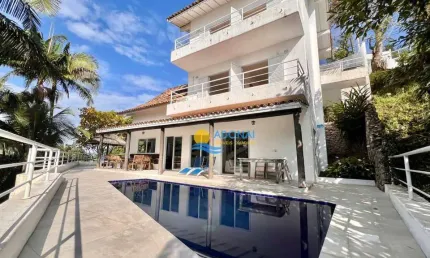 Casa com 4 dormitórios à venda, 540 m² por R$ 5.000.000,00 - Enseada - Guarujá/SP