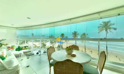 Apartamento com 3 dormitórios à venda, 206 m² por R$ 2.600.000,00 - Enseada - Guarujá/SP