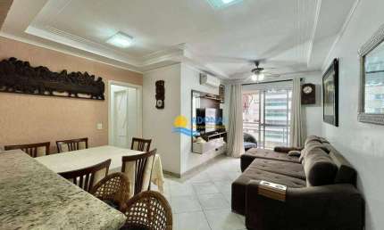 Apartamento com 3 dormitórios à venda, 86 m² por R$ 650.000,00 - Pitangueiras - Guarujá/SP
