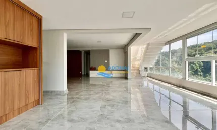 Cobertura com 4 dormitórios à venda, 291 m² por R$ 2.400.000,00 - Pitangueiras - Guarujá/SP
