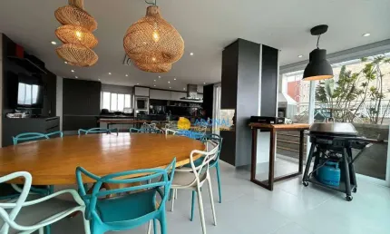 Cobertura com 8 quartos, parcelas diretas à venda Enseada Guarujá/SP