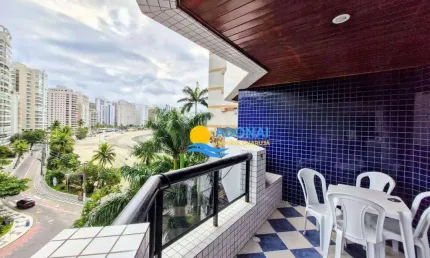 Apartamento com 2 dormitórios à venda, 90 m² por r$ 745.000,00 - jardim astúrias - guarujá/sp