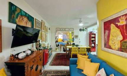 Apartamento com 2 dormitórios à venda, 98 m² por R$ 690.000,00 - Pitangueiras - Guarujá/SP