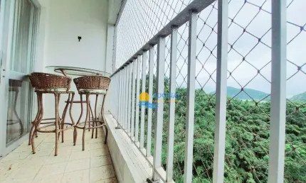 Apartamento com 1 dormitório à venda, 70 m² por r$ 390.000,00 - tombo - guarujá/sp