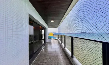 Apartamento com 4 dormitórios à venda, 256 m² por r$ 2.000.000,00 - jardim astúrias - guarujá/sp