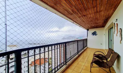 Apartamento com 3 dormitórios à venda, 180 m² por r$ 1.500.000,00 - pitangueiras - guarujá/sp