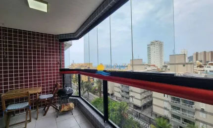 Apartamento com 2 dormitórios à venda, 70 m² por r$ 500.000,00 - enseada - guarujá/sp