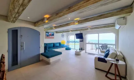 Apartamento com 3 dormitórios à venda, 145 m² por R$ 1.290.000,00 - Pitangueiras - Guarujá/SP