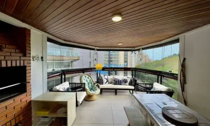 Apartamento com 4 dormitórios à venda, 230 m² por r$ 790.000,00 - jardim astúrias - guarujá/sp