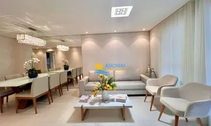 Apartamento com 3 dormitórios à venda, 125 m² por R$ 1.400.000,00 - Pitangueiras - Guarujá/SP