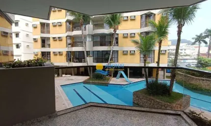 Apartamento com 4 dormitórios à venda, 122 m² por r$ 750.000,00 - enseada - guarujá/sp