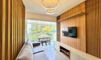 Apartamento com 2 dormitórios à venda, 65 m² por r$ 650.000,00 - jardim astúrias - guarujá/sp