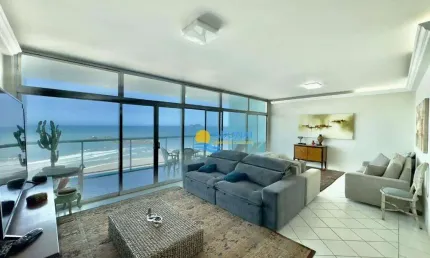 Apartamento com 4 dormitórios à venda, 195 m² por R$ 1.600.000,00 - Pitangueiras - Guarujá/SP