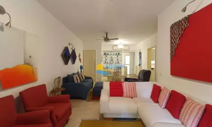 Apartamento com 4 dormitórios à venda, 127 m² por R$ 780.000,00 - Enseada - Guarujá/SP