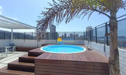 Cobertura com 3 dormitórios à venda, 148 m² por R$ 1.500.000,00 - Enseada - Guarujá/SP