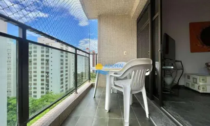 Apartamento com 3 dormitórios à venda, 130 m² por r$ 615.000,00 - pitangueiras - guarujá/sp