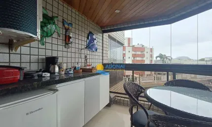 Apartamento com 3 dormitórios à venda, 100 m² por r$ 490.000,00 - enseada - guarujá/sp